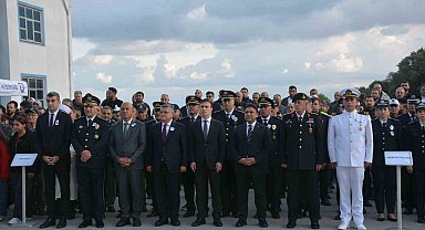 Sinop'ta gazi polis memuru Numan Şen için tören düzenlendi