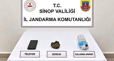 Sinop'ta jandarmadan uyuşturucu operasyonu: 4 şüpheli yakalandı