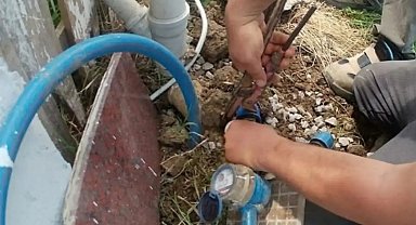 Sinop'ta kaçak su kullananlara ceza