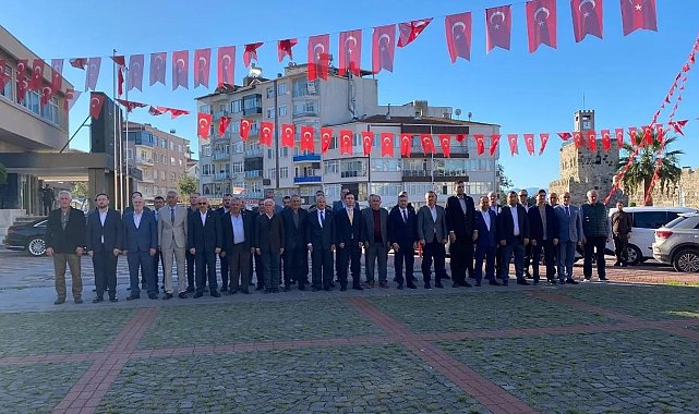 Sinop'ta Muhtarlar Günü törenle kutlandı