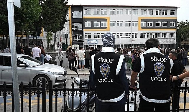 Sinop'ta okul çevrelerinde sıkı denetim