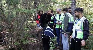 Sinop'ta üniversiteli gençler biyoçeşitliliği sahada öğrendi