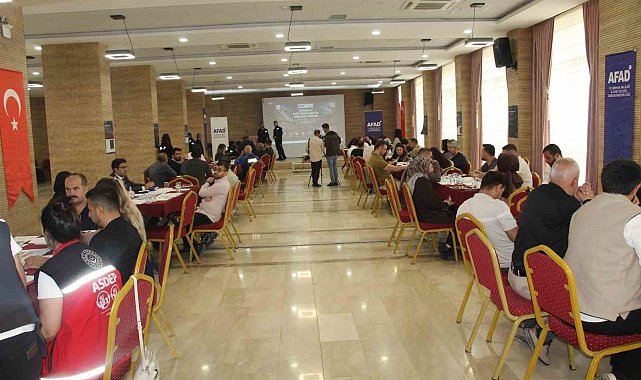 Şırnak'ta Afet Risk Azaltma Planı Çalıştayı düzenlendi