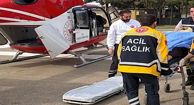Şırnak'ta hastalar için zamanla yarış: Ambulans uçak ve helikopter peş peşe havalandı