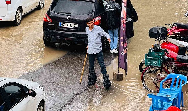 Şırnak'ta sağanak nedeni ile hayat durdu