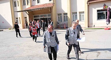 Sivas Cumhuriyet Üniversitesi hastanesinde afet tatbikatı gerçeğini aratmadı