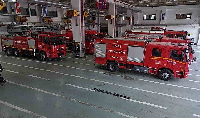 Sivas İtfaiyesi son 4 yılda 3 bin 92 yangına müdahale etti