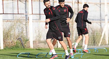 Sivasspor, Bandırmaspor maçı hazırlıklarını sürdürdü