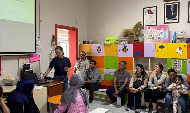 Söke'de çocukların sağlıklı gelişimi için eğitim verildi