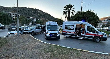 Söke'de trafik kazası: 2 yaralı