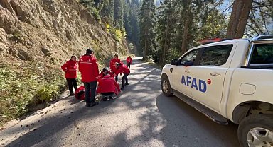 Solaklı Vadisi'nde 40 kişilik arama kurtarma ekibi afetlere hazırlanıyor