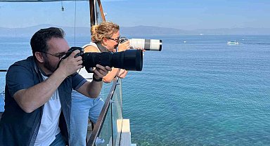 SOLOTÜRK gösterisini fotoğraflamak için birbirleriyle yarıştılar