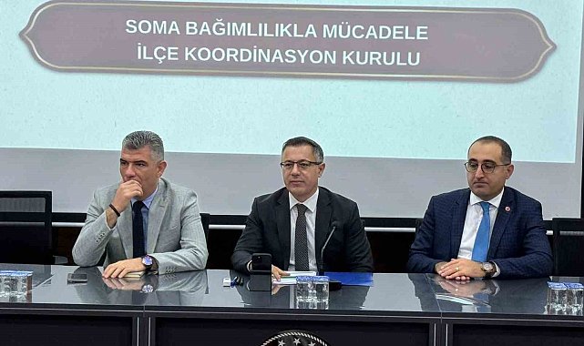 Soma'da bağımlılıkla mücadele için kurumlar bir araya geldi