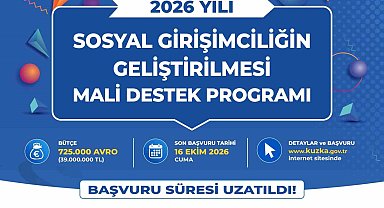 SOSGİP Mali Destek Programı için son başvuru tarihi uzatıldı