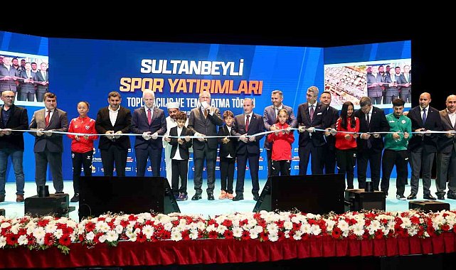 Sultanbeyli'de dev spor yatırımları: açılış ve temel atma töreni gerçekleştirildi