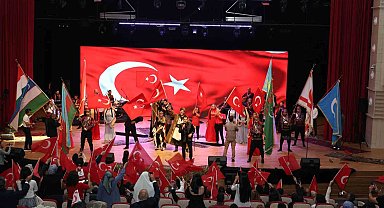 Talas'ta Türk Dünyası coşkusu