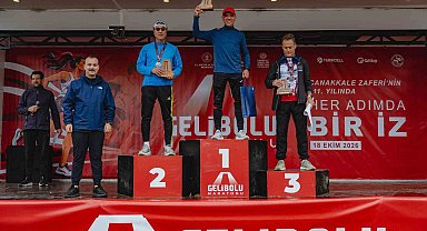 Tarihi Alan'da düzenlenen Uluslararası Gelibolu Maratonu sona erdi