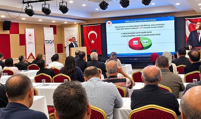 Tarım arazilerinin satış ve miras yoluyla devri eğitimi düzenlendi