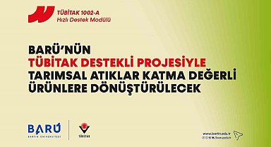 Tarımsal atıklar katma değerli ürünlere dönüştürülecek