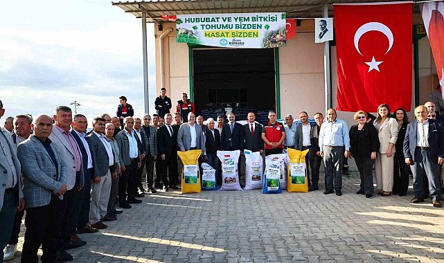 Tarlalar için tohum, ormanlar için tanker desteği