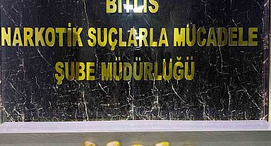 Tatvan'da 2 kilo 914 gram metamfetamin ele geçirildi