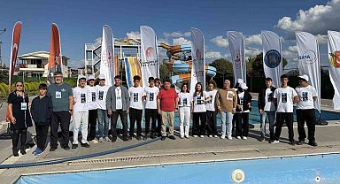 Tatvan'da gençler Van Gölü'nün su altını MikroROV'larla keşif için ilk adımı attı