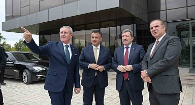 Tavlı ve Doğan'dan Samsun TSO'da yeni döneme tebrik