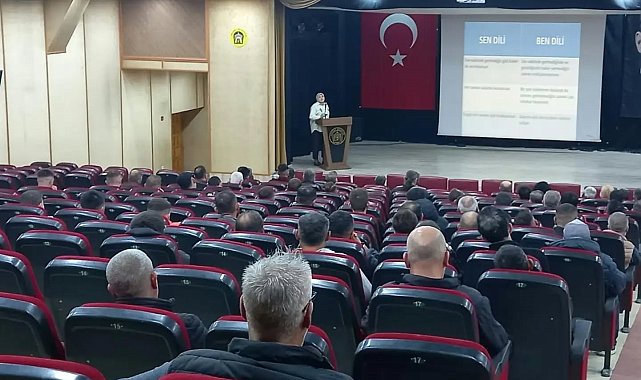 Tavşanlı'da yükümlülere aile içi iletişim semineri