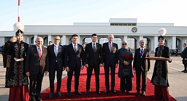 TBMM Başkanı Kırgızistan'da