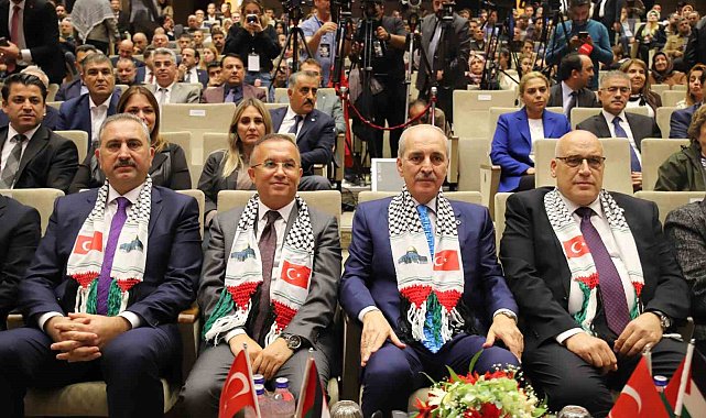 TBMM Başkanı Numan Kurtulmuş: "Filistin özgür olana kadar büyük kurtuluş mücadelesine destek vermeye devam edeceğiz"