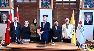 TBMM Numan Kurtulmuş'tan Konya Büyükşehir'e ziyaret