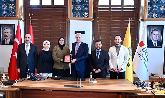 TBMM Numan Kurtulmuş'tan Konya Büyükşehir'e ziyaret