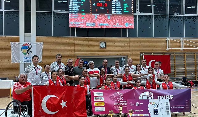 Tekerlekli sandalye basketbolunda Avrupa şampiyonluğu
