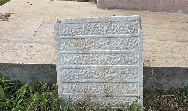 Tekirdağ'da 1813 yılına tarihlenen tarihi kitabe bulundu
