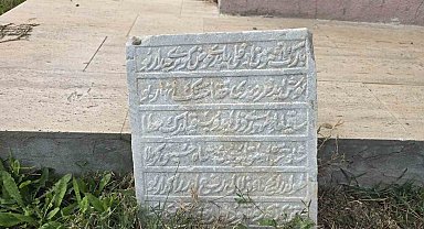 Tekirdağ'da 1813 yılına tarihlenen tarihi kitabe bulundu