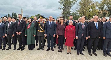 Tekirdağ'da Cumhuriyet Bayramı töreni