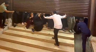 Tekirdağ'da indirim izdihamı kamerada: Yüzlerce kişi aynı anda akın etti
