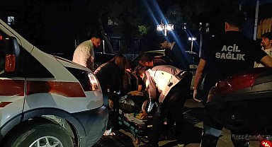Tekirdağ'da otomobil motosiklete çarptı: 1 yaralı