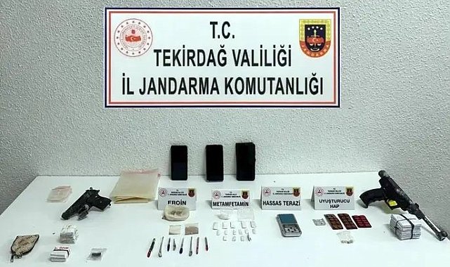 Tekirdağ'da uyuşturucu operasyonu: 1 tutuklama