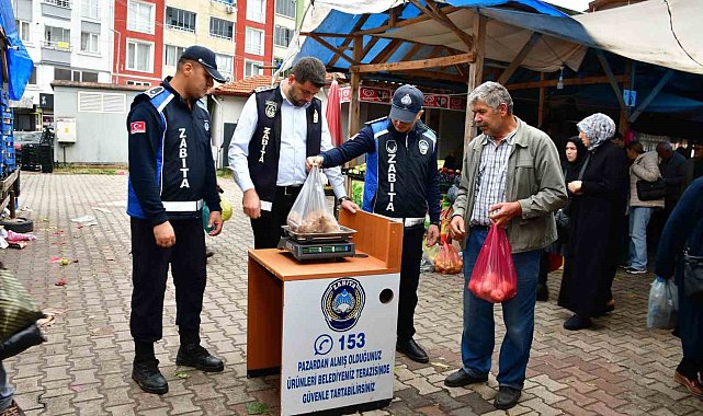 Terme semt pazarlarında denetimler devam ediyor
