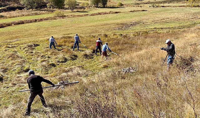 Tırpanlar son kez sallandı: Ekim ayında son hasat yapıldı