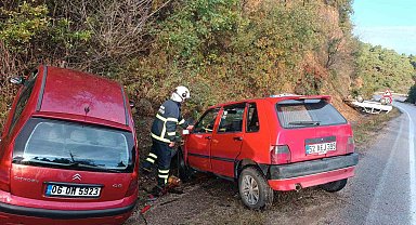 Tokat-Niksar kara yolunda aynı mevkide iki kaza: 3 yaralı