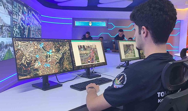 Tokat'ın trafik ve güvenliği yapay zekâ destekli koordinasyon merkezine emanet