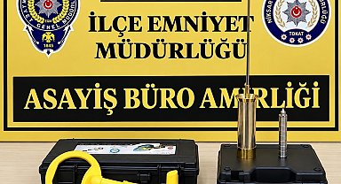Tokat'ta kaçak defineciler suçüstü yakalandı