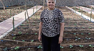 Toprakla buluştu, yaşama yeniden tutundu