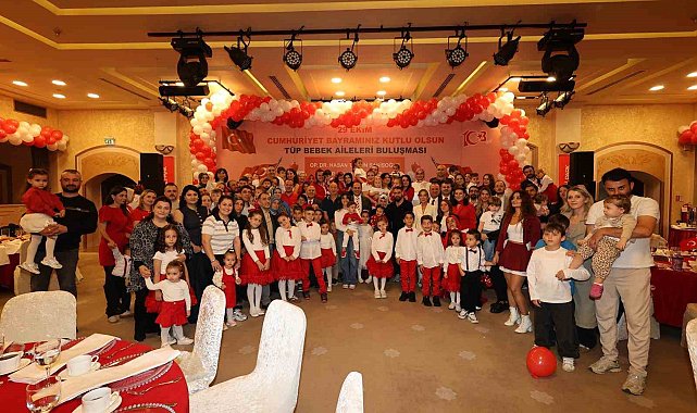 Trabzon'da tüp bebek ailelerinin Cumhuriyet Bayramı buluşması