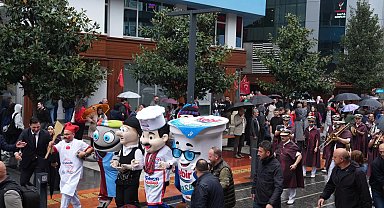 Trabzon'da Gastronomi Festivali'ne coşkulu kortej