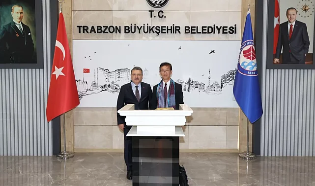 Trabzon'da Japonya ile dostluk ve iş birliği görüşmesi