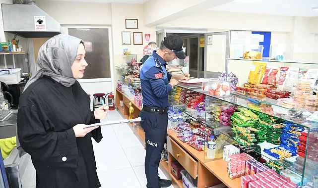 Trabzon'da okul kantinlerine denetim