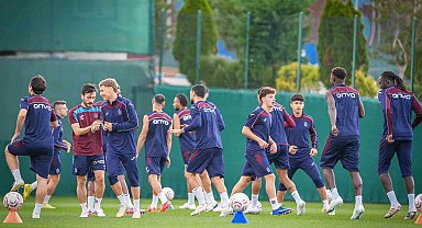 Trabzonspor, Beşiktaş maçı hazırlıklarını tamamladı